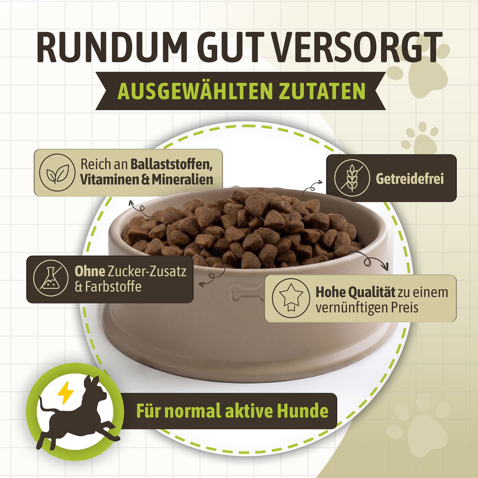 Lamm und Kaninchen getreidefrei