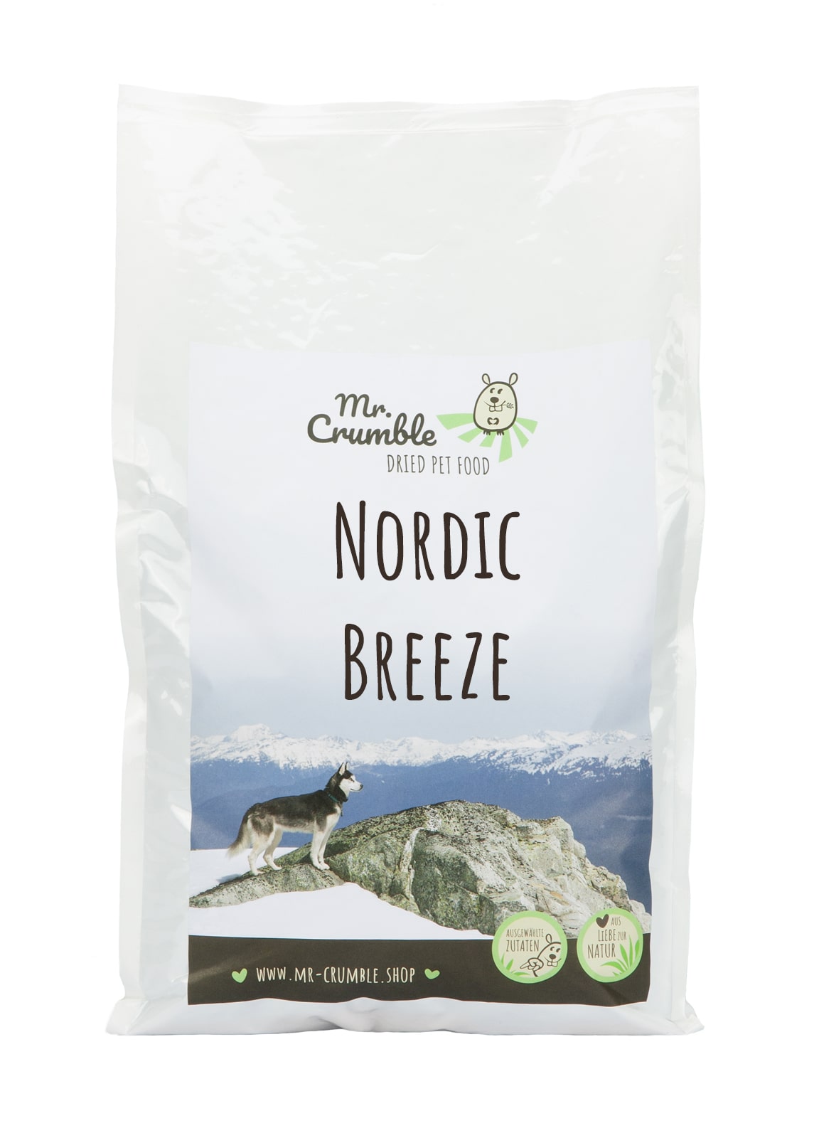 Huskyfutter Nordic Breeze Verpackung