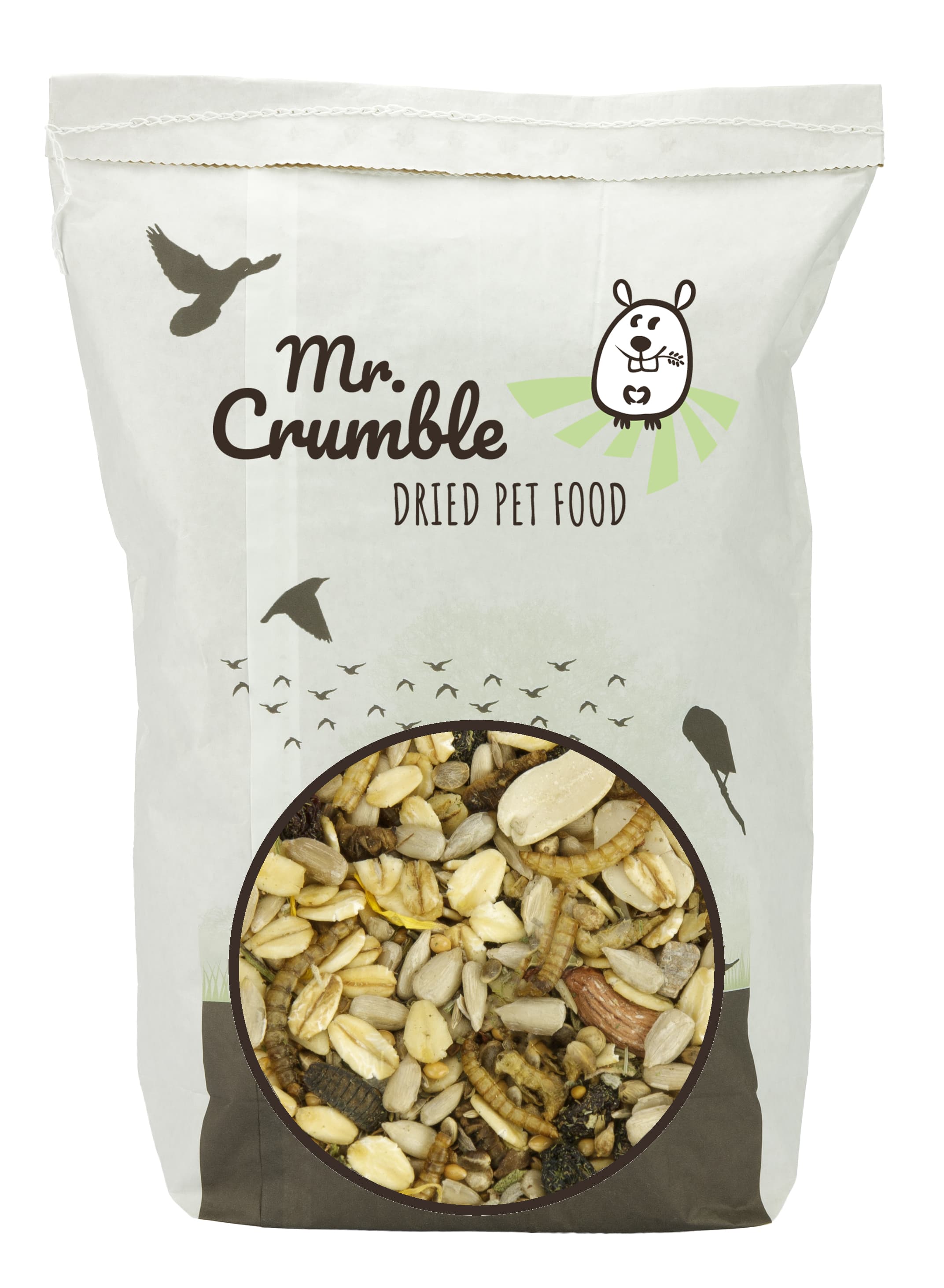 Wildvogelfutter Schlemmer-Picknick Vogelfutter Tuete Sack 25 kg
