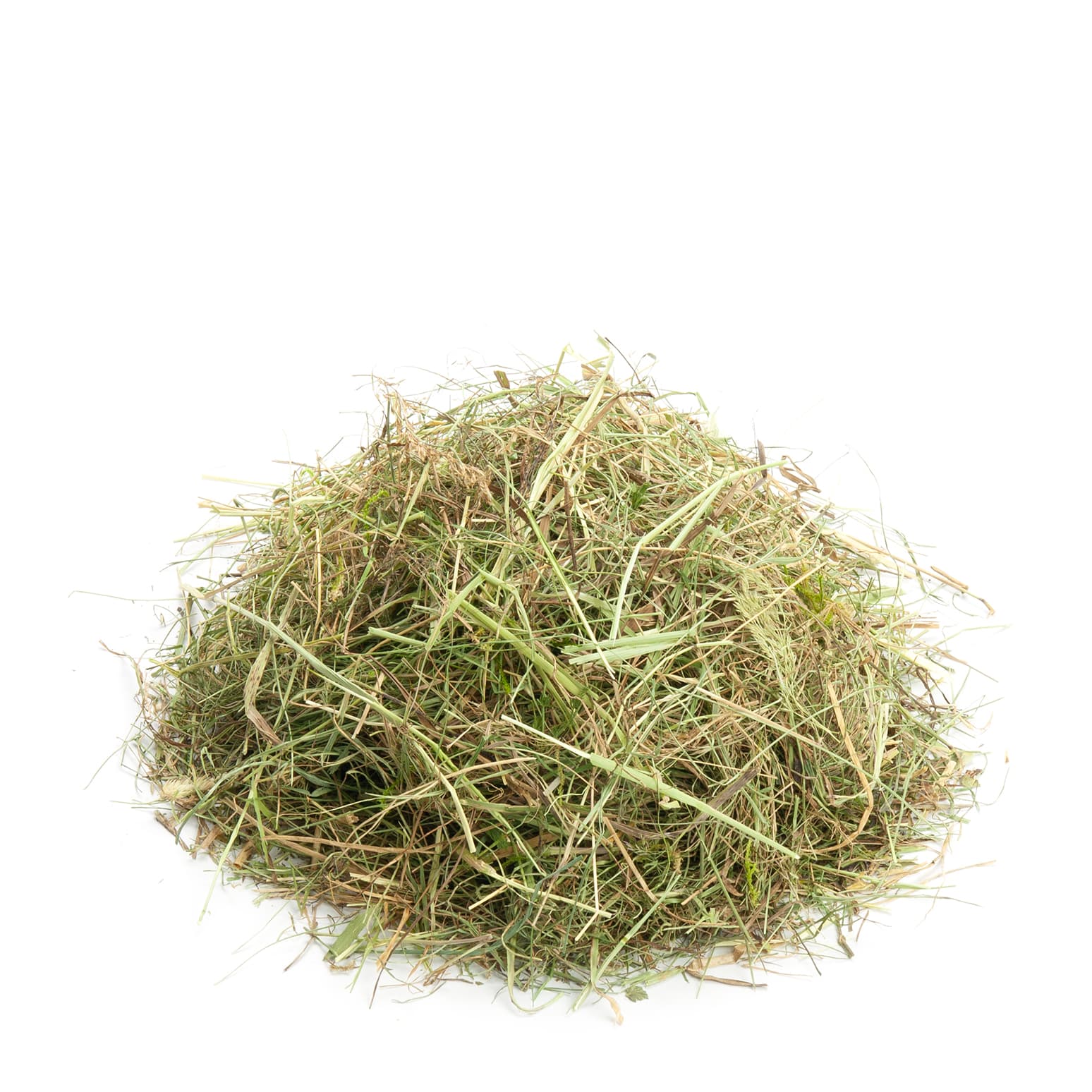 Frisches Bio-Wiesenheu mit Kräutern