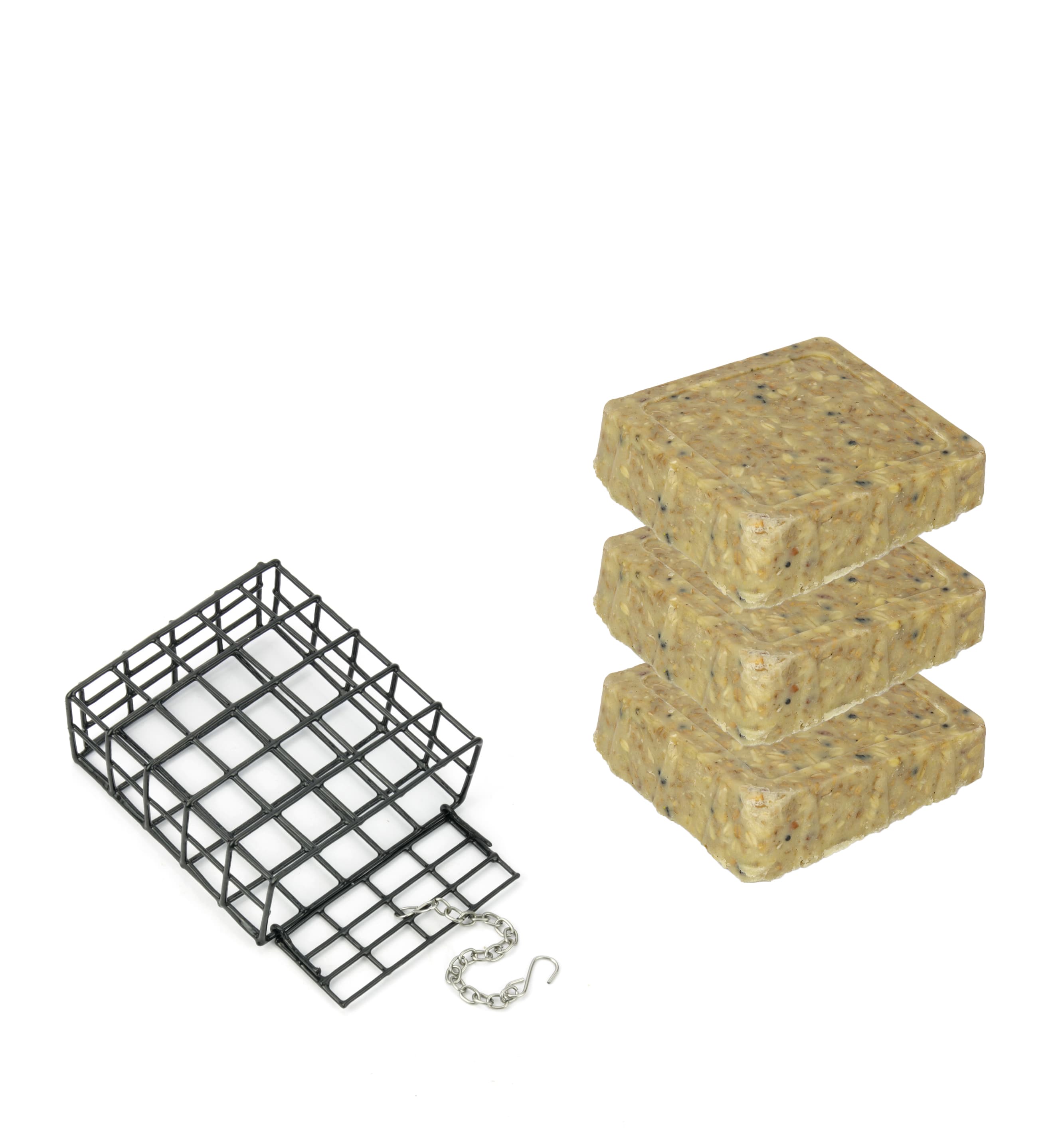 Mr-Crumble-MCV107-3h-3-Power-Pakete-mit-Spenderbox-neu-k Wildvogelfutter Power-Paket mit Spenderbox 3er-Set