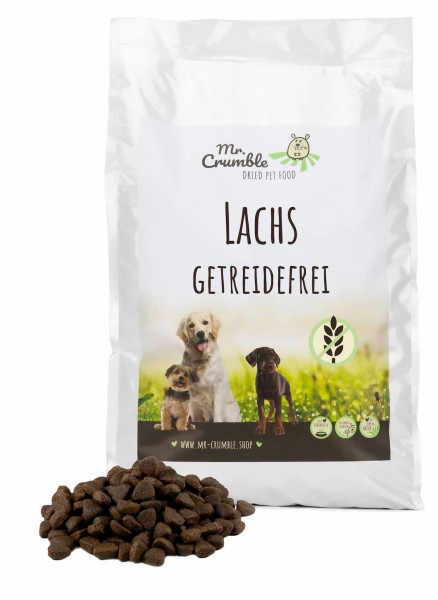 Hundefutter Lachs und Kartoffel