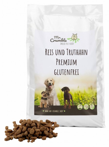 Mr. Crumble Probefutter für Hunde mit Truthahn